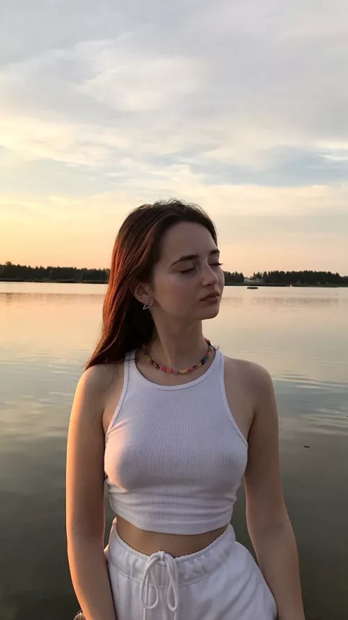 See-through tank top by LayDownYourBurdens