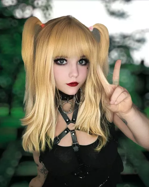 [Self] a little Misa Amane Oc By Sayafoxy1 by Mysterious_Answer920