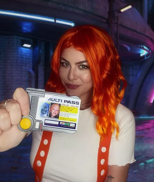 [self] as Leeloo from The 5th Element by LauraDreaming