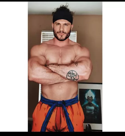 [self] Saiyan forearms by themuscularnerd96