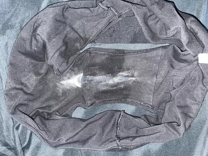 [selling] fucked my wife while she had these panties on. Fresh creamy puss stain. 👅 by phithy