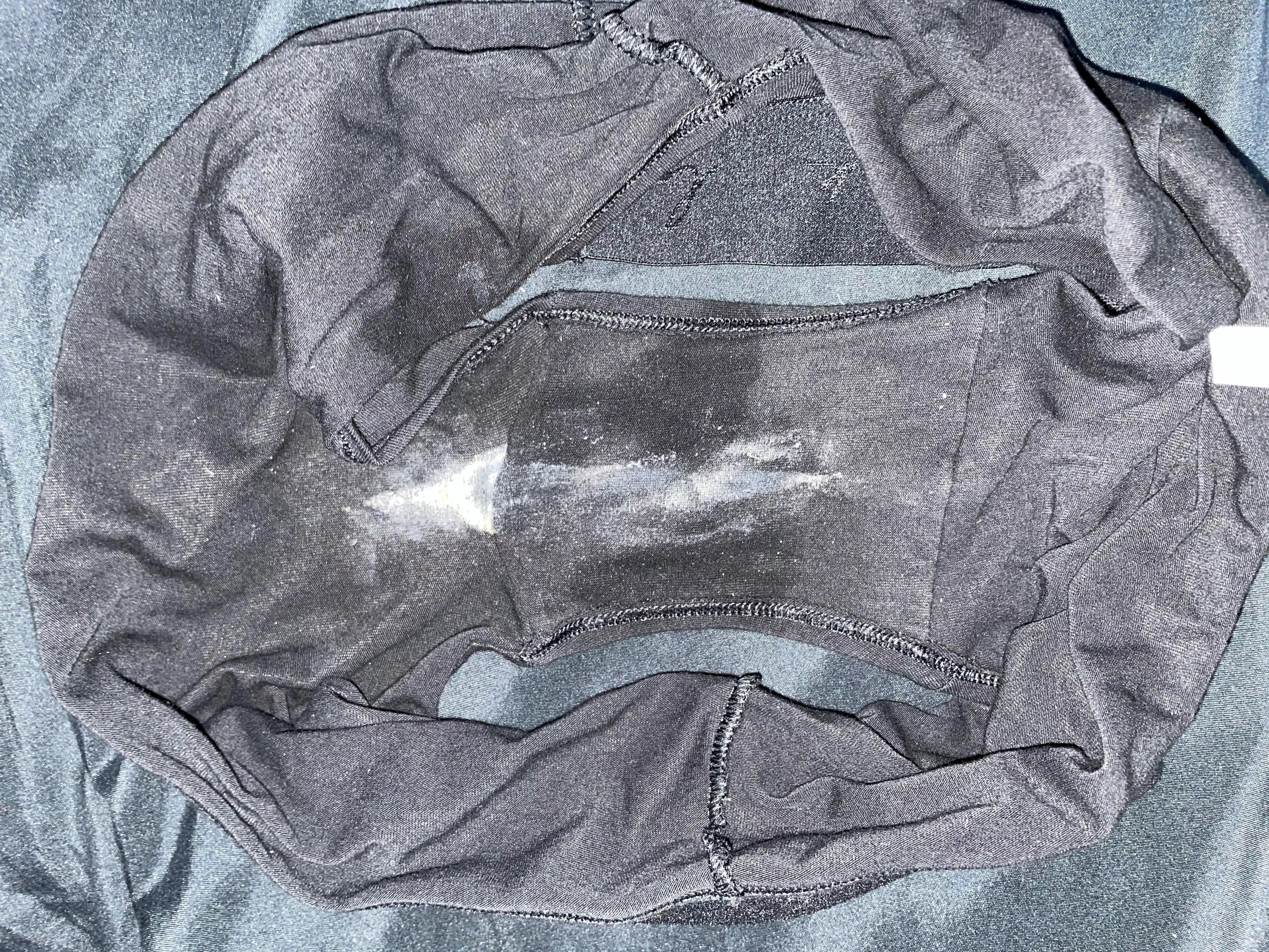 [selling] fucked my wife while she had these panties on. Fresh creamy puss stain. 👅 posted by phithy