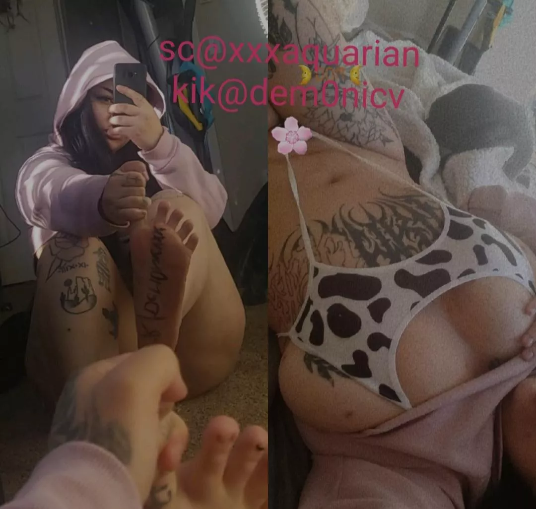 [selling] I PROVIDE EXTRA VERIFICATION. I'm 24, thic and tatted. I can squirt, cum multiple times and please you with anything that gets you off! KINK FRIENDLY. Cam sessions, sexting sessions and so much more available! $30+ gets you a free nudes and vi posted by dem0nicvxx