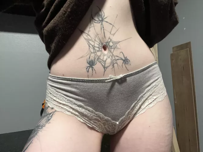[selling] my dirty grey lace panties 🥵$25 shipped and tracked, kik me @ilovelydiagrace 💜 by lovelydiagrace13