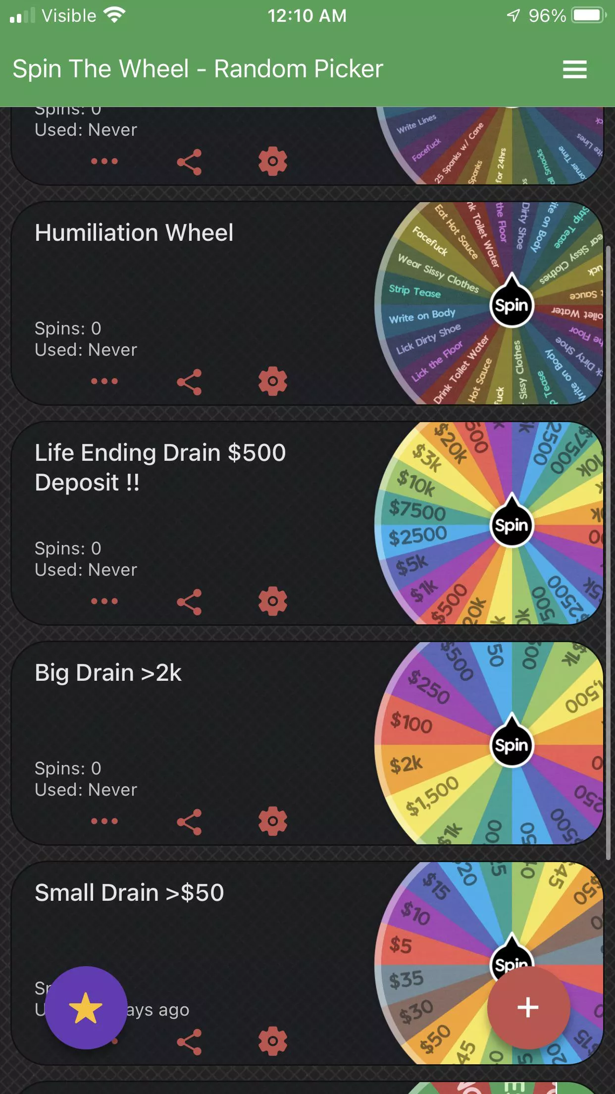 [Selling] Spin the wheels, let chance decide your fate 🔥 Video Sessions | Findom | Dom Services posted by Levi_Luxxx