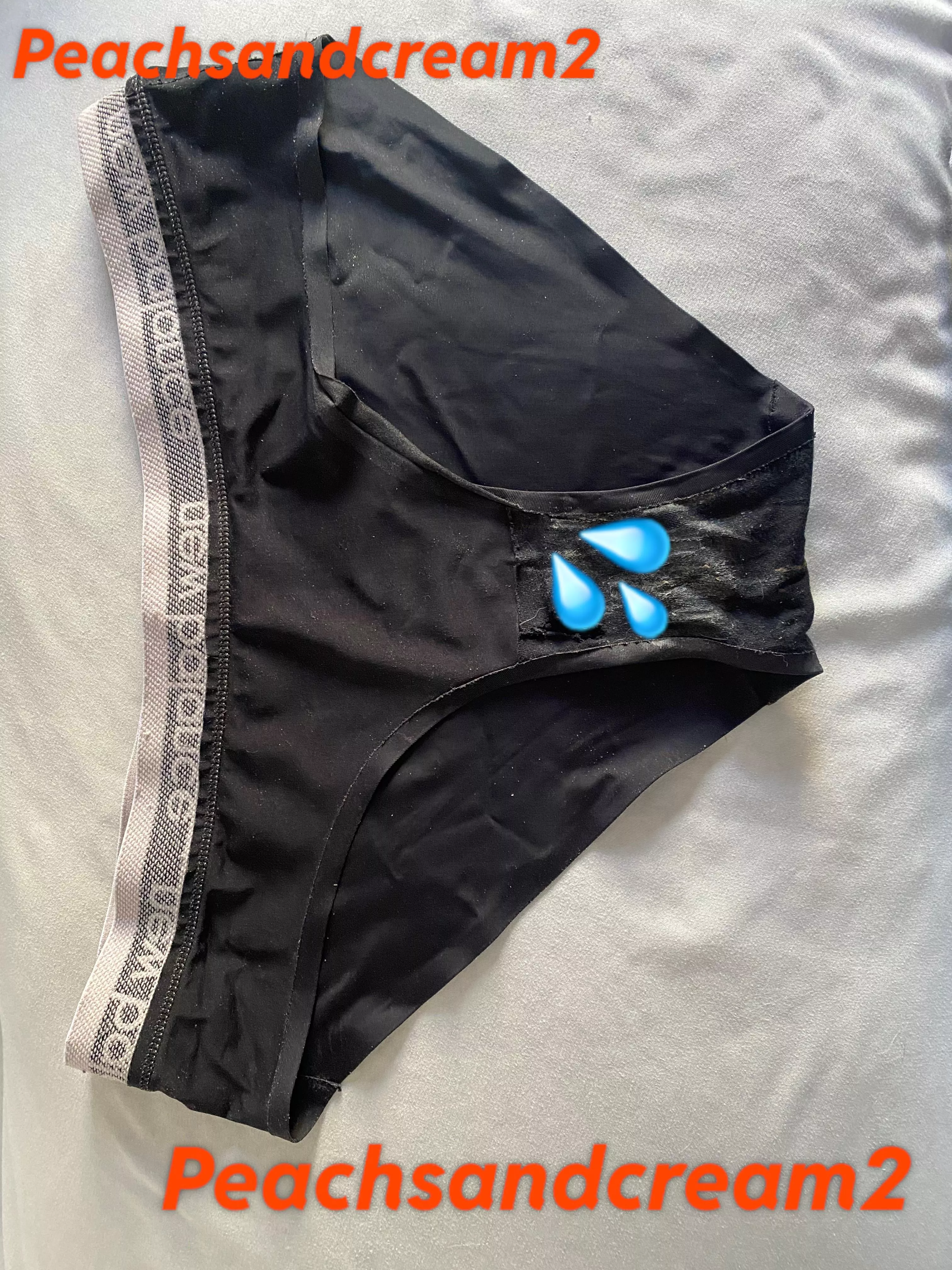 [selling] Who will be the lucky guy? 2day wear, workout and lots of fun in it 😈. Dm for pricing posted by peachs_andcreams