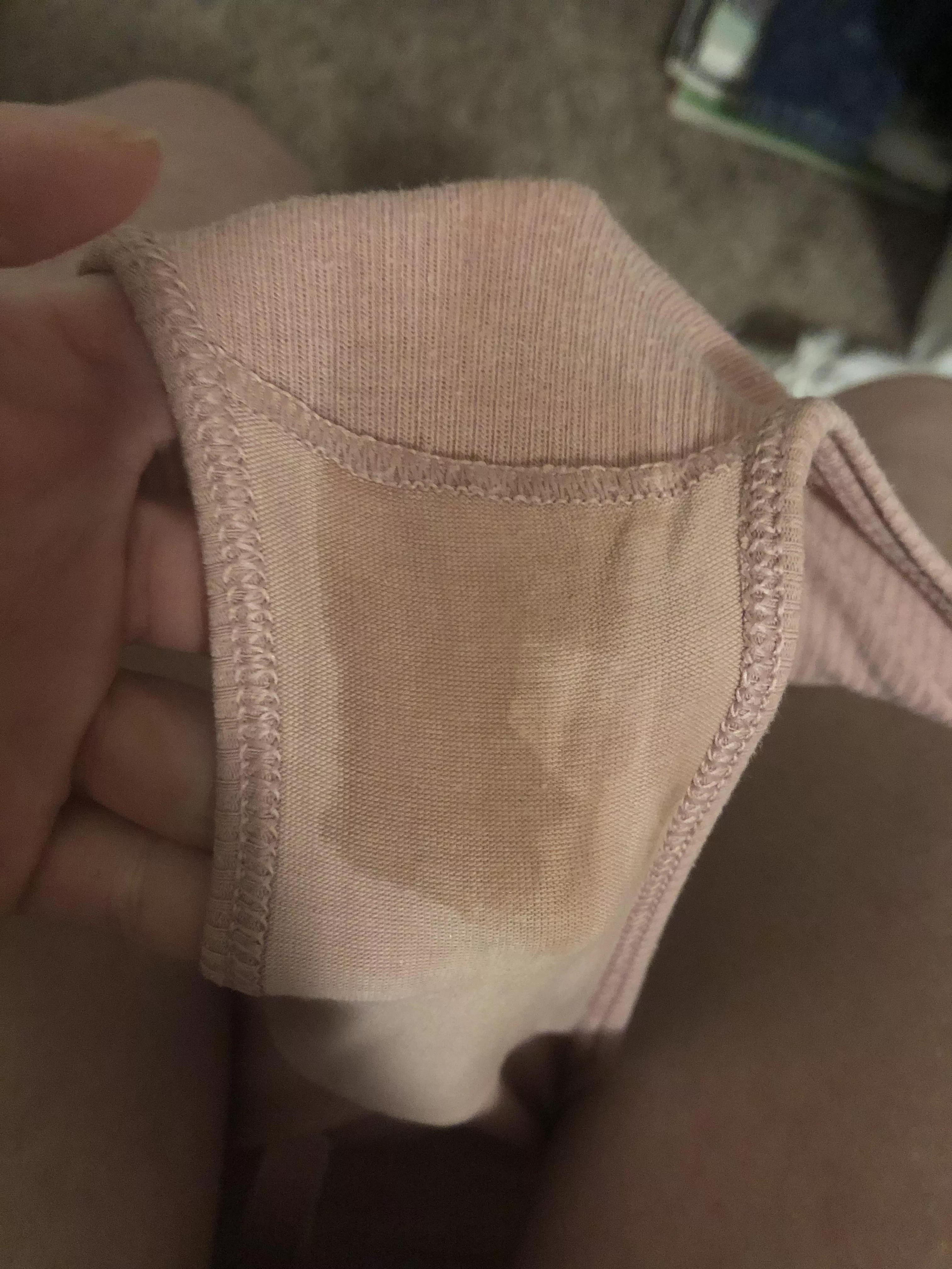 💋[Selling]💋Super sweaty panties from a long day at outside at the theme park!🥵 Selling for $50 as-is, includes US shipping and a photo set ☺️😘 posted by colette149