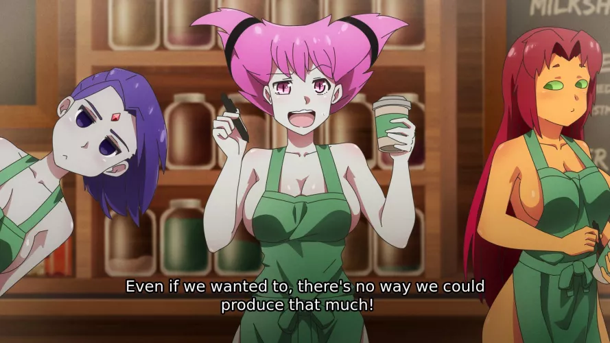 Served by Raven, Jinx & Starfire (Threetwigs) by ObserveAndHerve