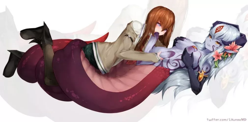 Servicing her snake cocks by Jacrispy_Tenders