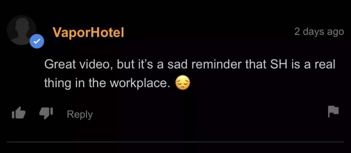 sexual harassment isn’t ok guys by Tom_servo44