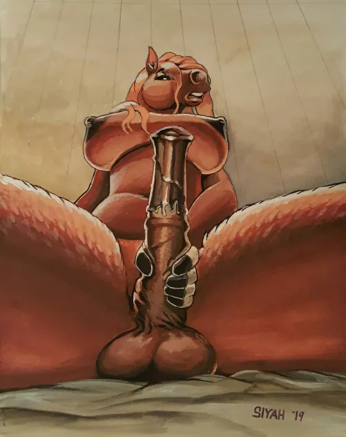 Sexually frustrated (Siyah) by EndlessTD