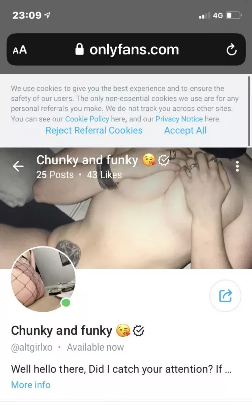 Sexy alt girl - car girl,tattoos, piercings,gamer and takes any suggestions 😍🤤https://onlyfans.com/altgirlxo by Embarrassed_Ad7218