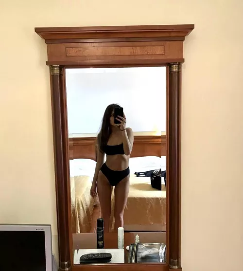 Sexy black bikini by gregsboner