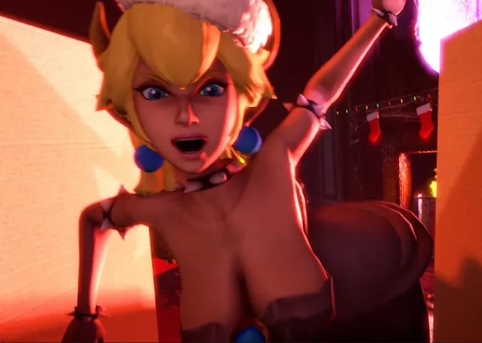 Sexy Bowsette by kinkygamesrule