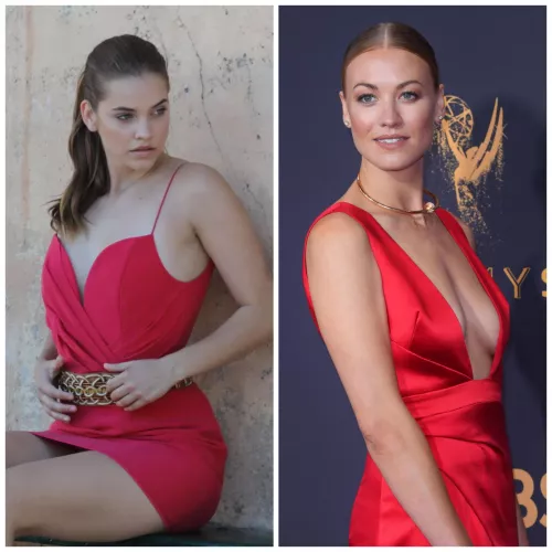 Sexy hotties Barbara Palvin and Yvonne Strahovski make me so horny and I could really use some help by Mammoth-Function6218
