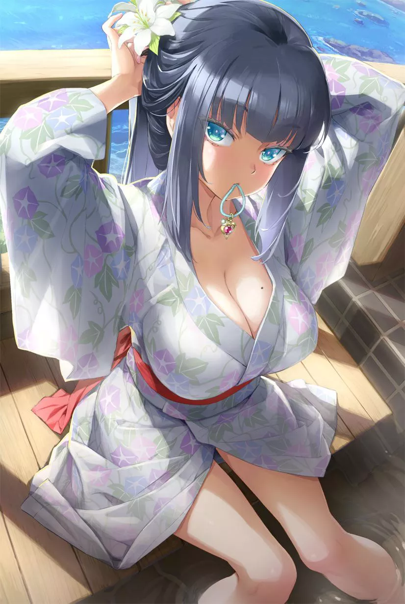 Sexy in her kimono posted by Rizzie27
