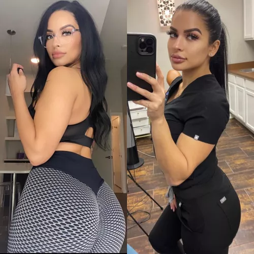 Sexy Latina nurse by devon213