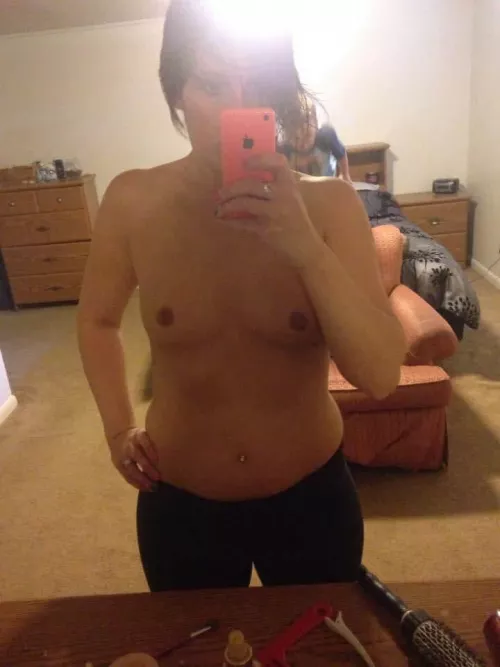 sexy Lil titty mirror selfie by WShices
