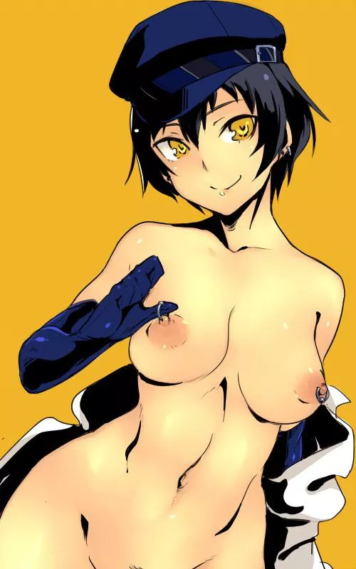 Shadow Naoto’s nipple piercings by VampireQueenDespair