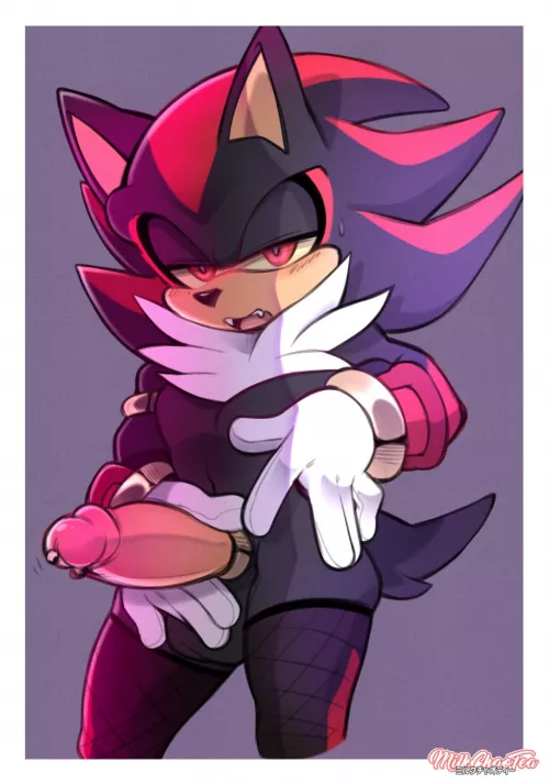 Shadow showing off (Milkchaotea) by Capta1nGoat