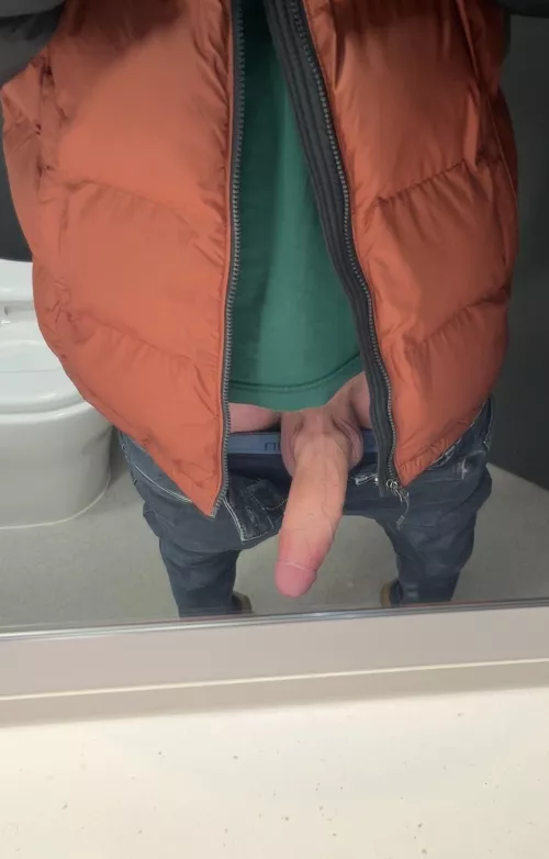 Shame you couldn’t come join me in the restroom! by nsfw--andrew