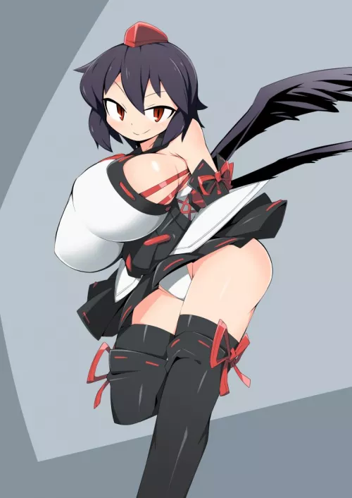 Shameimaru Aya Leotard (Takagirock) [Touhou] by sequence_string