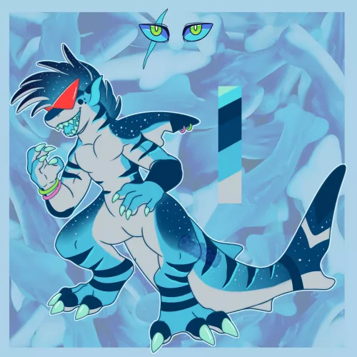 Shark deisgn for sale! Starting bid is $15 design made by me Chaosguts comment down below for more info! by Chaosguts