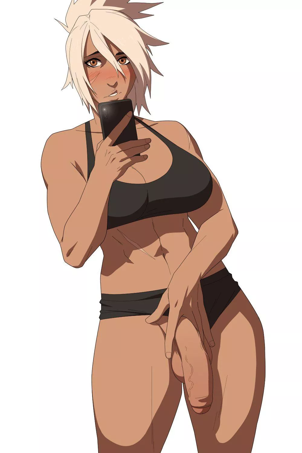 shaved and warming up posted by kayndisaster