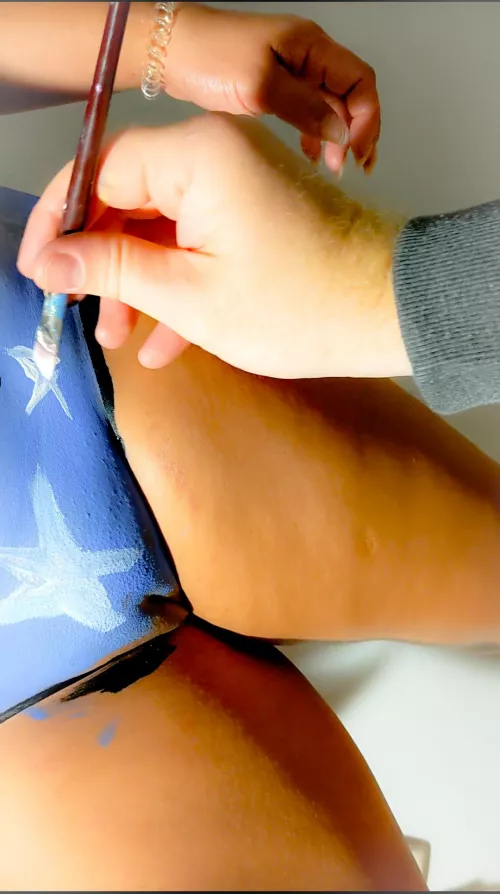 Shaved is easier to paint by Infamous_Income4387