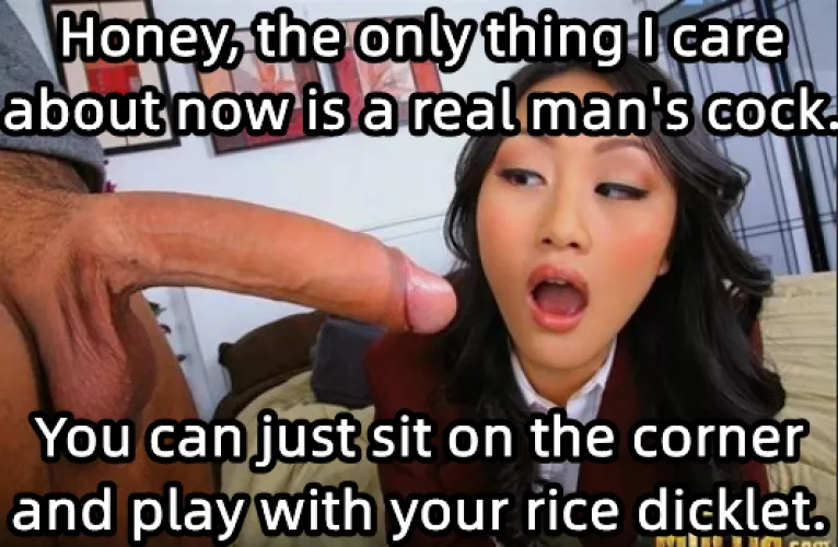 She can't feel your pathetic little thing anyway, so just get used to it. by Hayugu