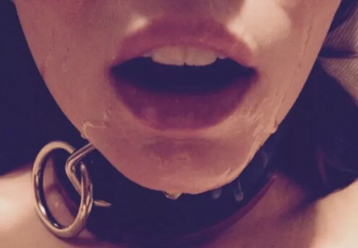 She did this to herself ! ... ( Used my cock though ) by tapednude