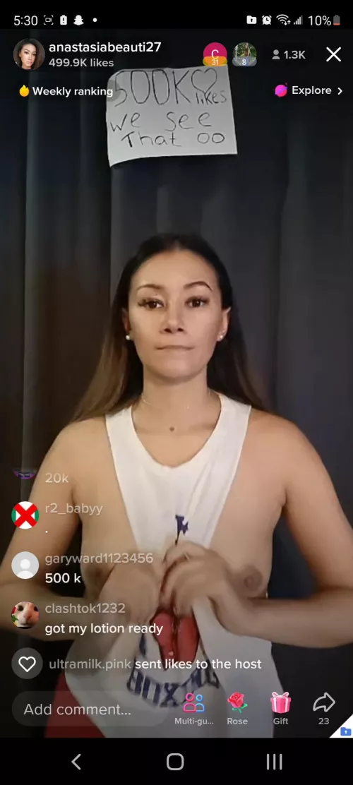 she flashes lol by Any_Veterinarian_567