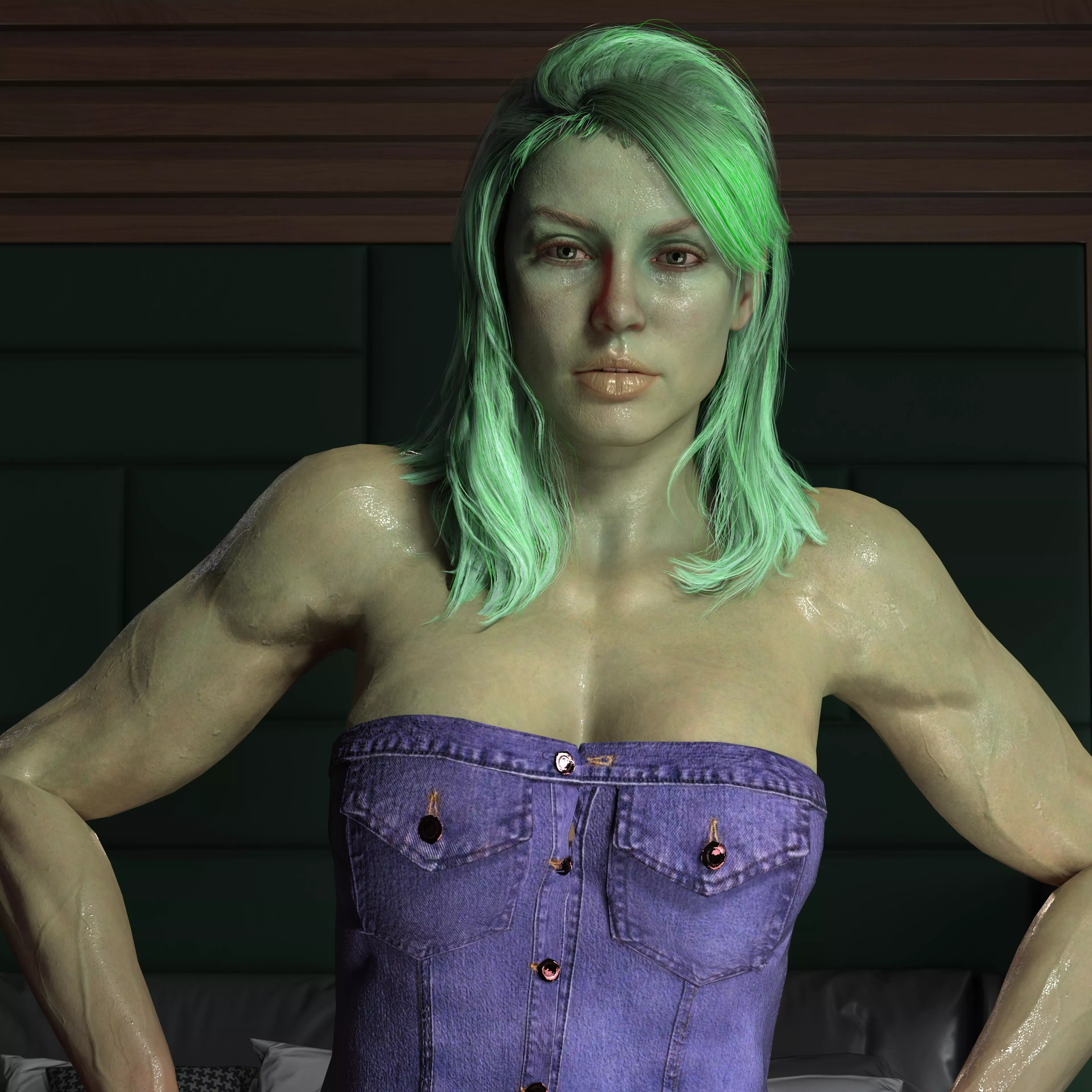 She Hulk (@DreamPlayStudio) [Original] posted by JD_Yall