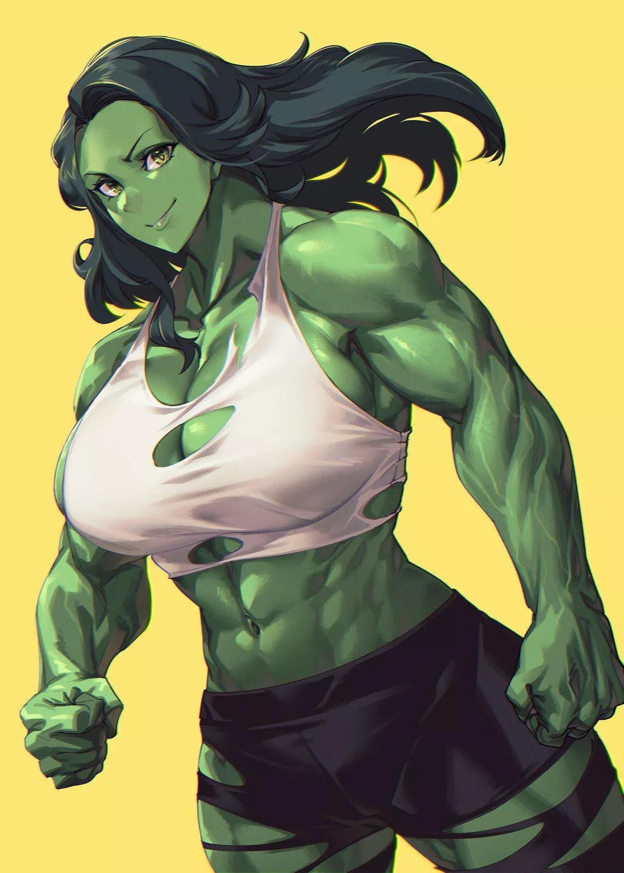 She Hulk.(@mikel_bk)[Marvel Comics] posted by TheTMoneyMan