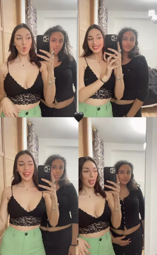 She is completely aware of it 😂😅 by Usr444