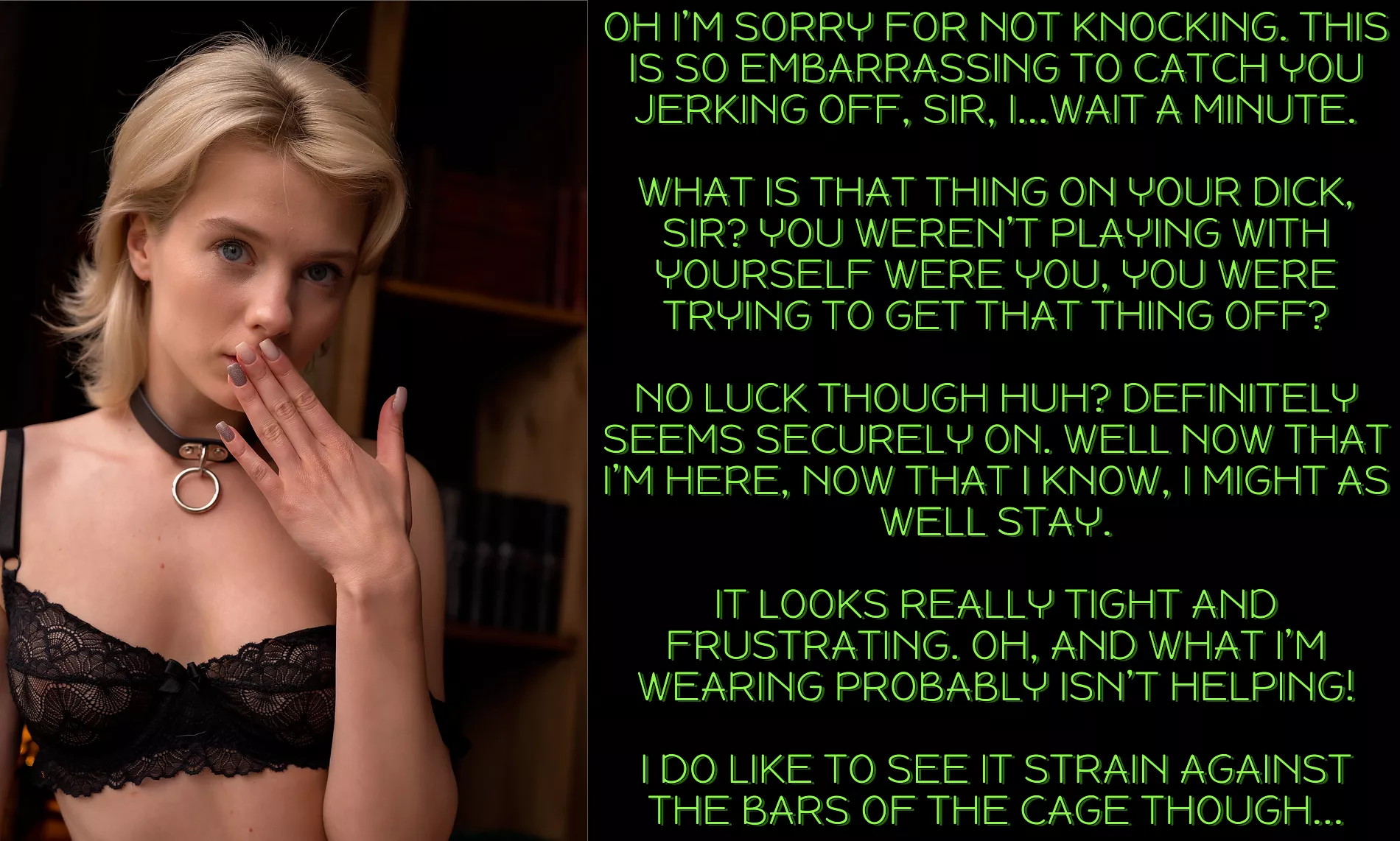 She just accidentally barged in posted by BreakMeNowPlease