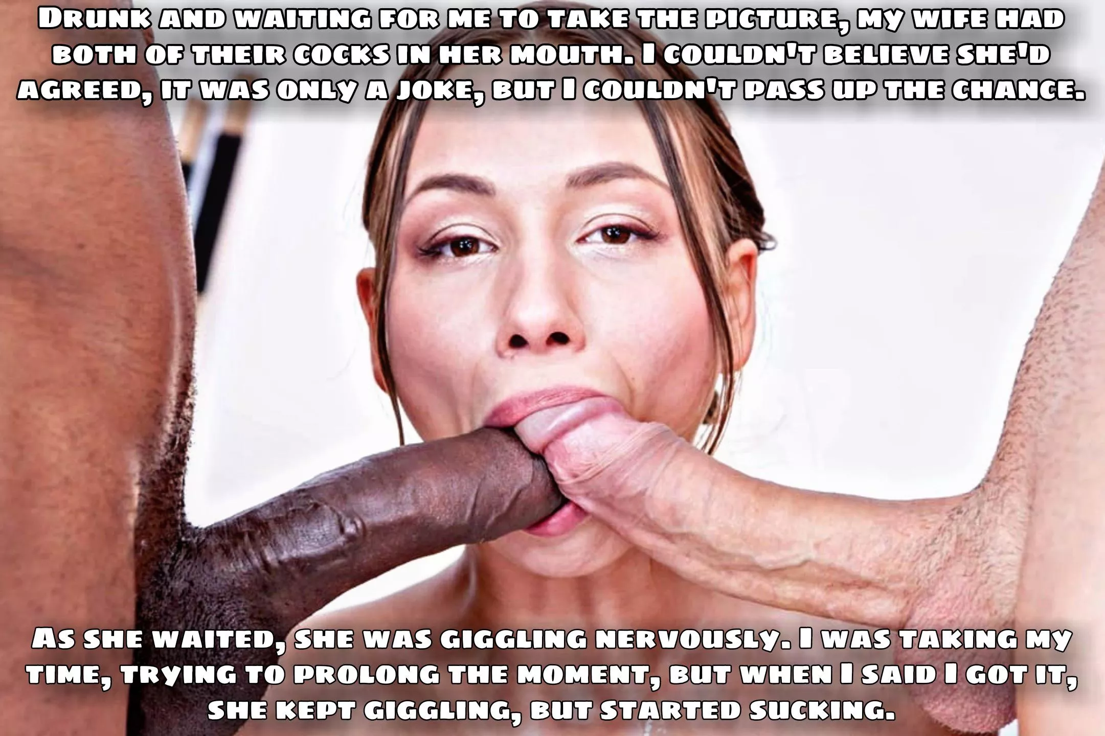 She kept giggling... posted by WantToBeSharer