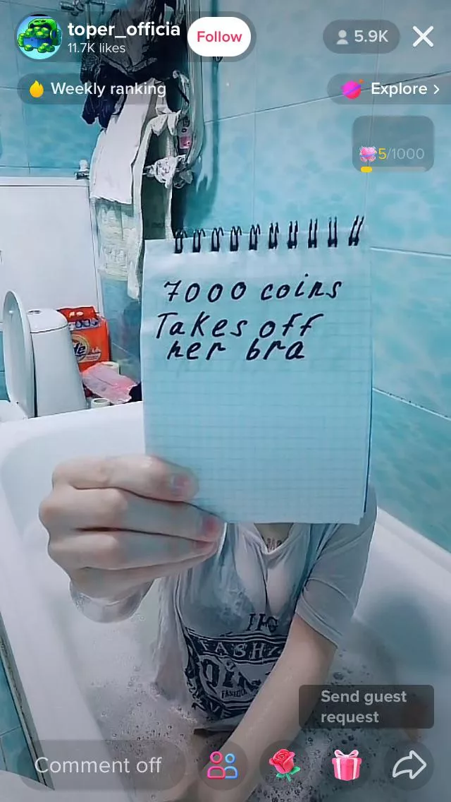 She live rn posted by MuggaChu