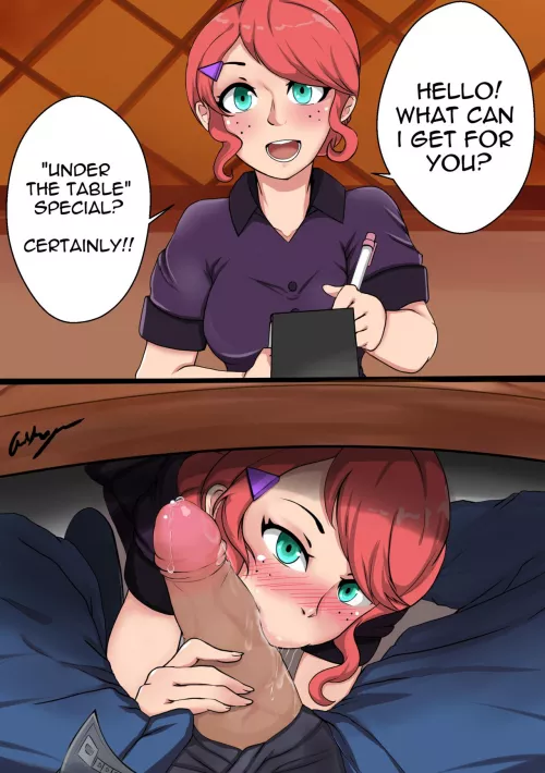 She loves when customers ask for the special by ThrillCosby69420