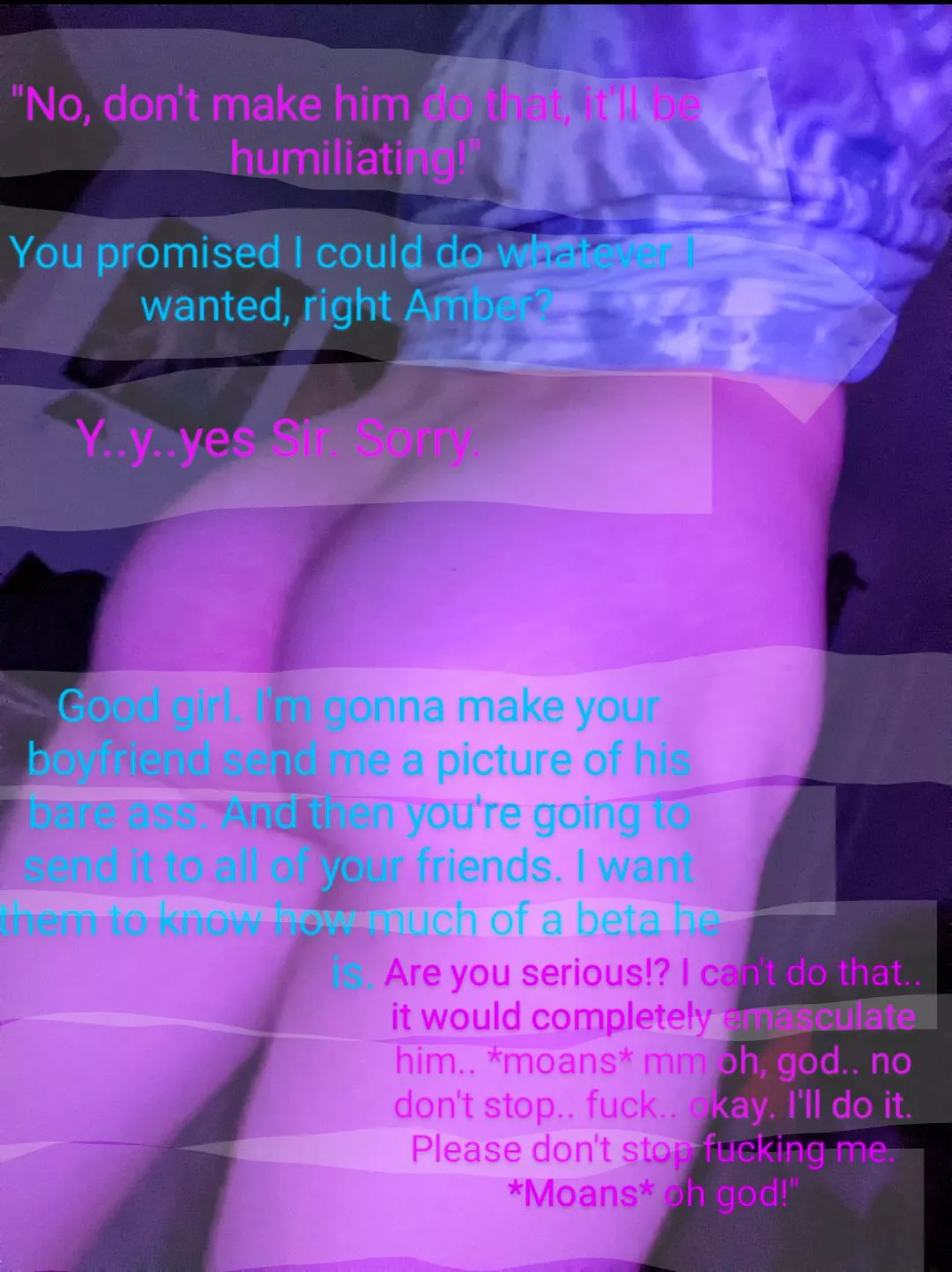 She really did send it, too. posted by gamegrumpboi