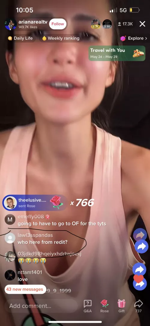 She slips every now and then. Name in pic. by 5kidsandadog