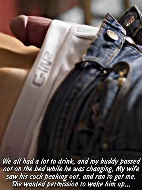 She wanted permission... by WantToBeSharer