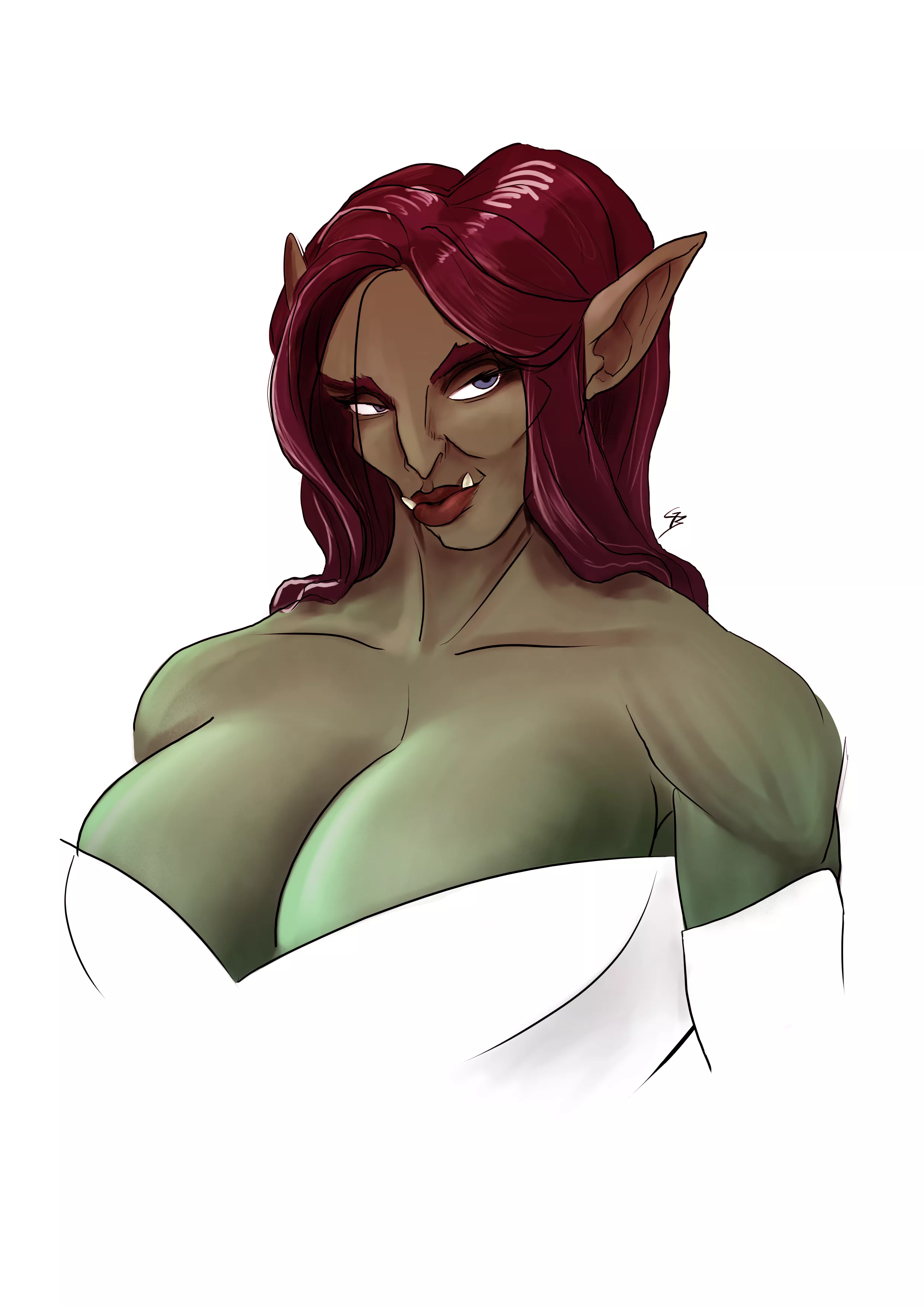 She wasn't expecting to feel so good in this dress posted by gundabaddies