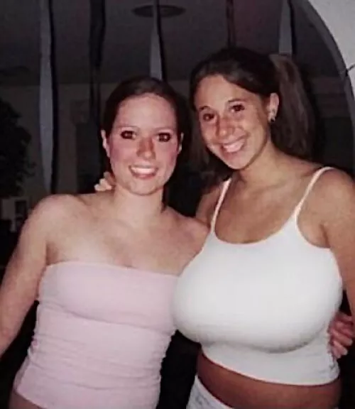 She wears a tank top much better than he friend by Ok_Strawberry_6446