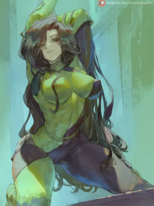 Shego (cutesexyrobutts) [Kim Possible] by Kuro-Oji