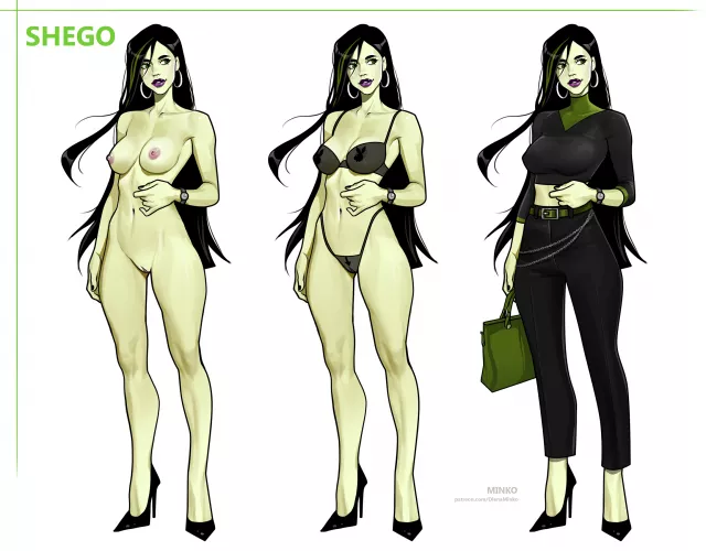 Shego (Minko) [Kim Possible] by coldburgers