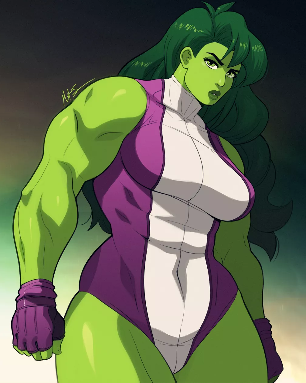 She-Hulk (ExMile) [Marvel] posted by Kuro-Oji