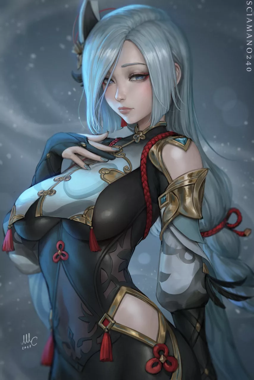 Shenhe (sciamano24) posted by Extreme_Art