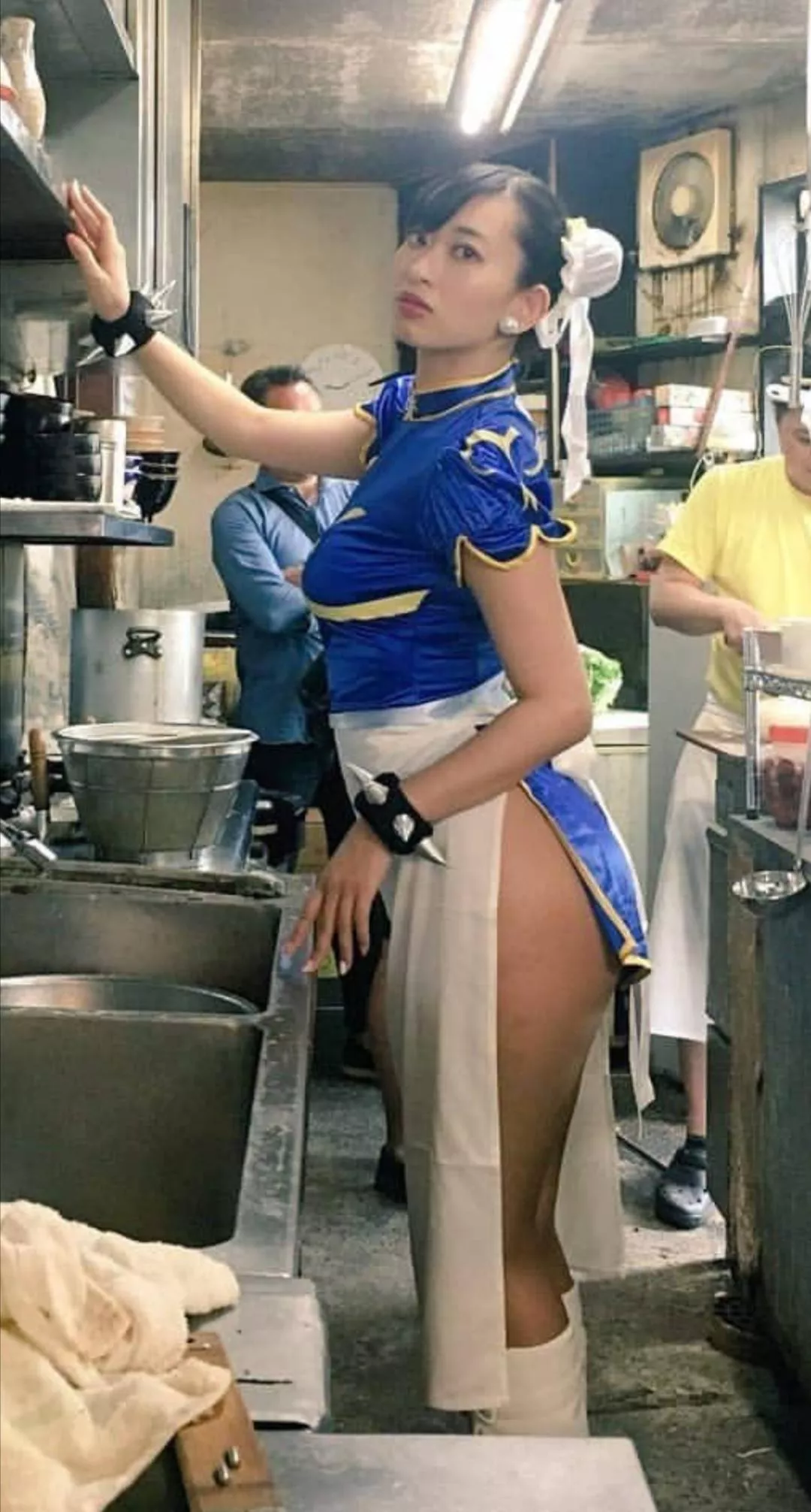 She's a fighter in the streets but a lover in the sheets. posted by brownsoul85