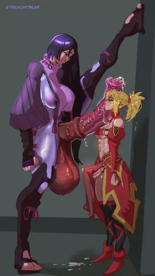 She's got a big problem. by Nyarana